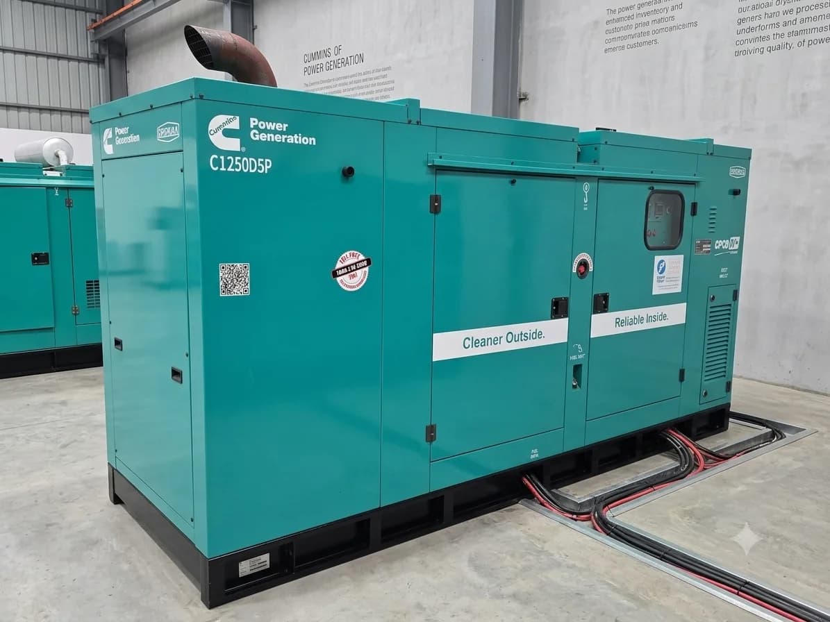 250 KVA silent diesel generator on rent — Jayco Power
