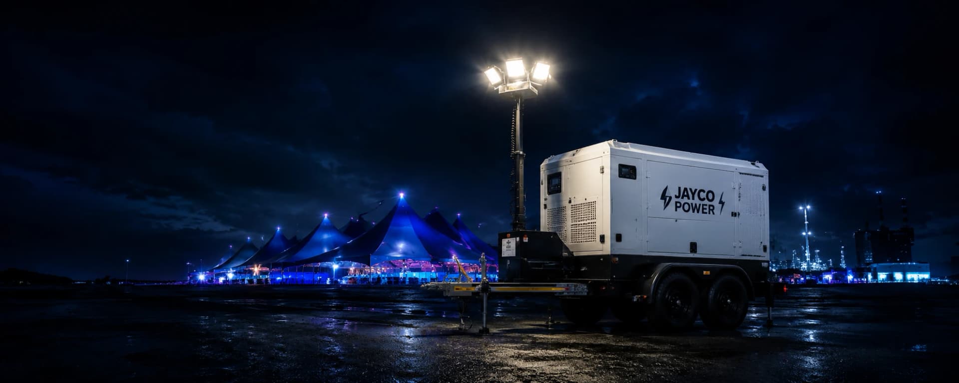 250 KVA silent diesel generator on rent — Jayco Power